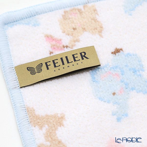 フェイラー ハンドタオル（ハンカチ） エレファント ブルー 25×25cm