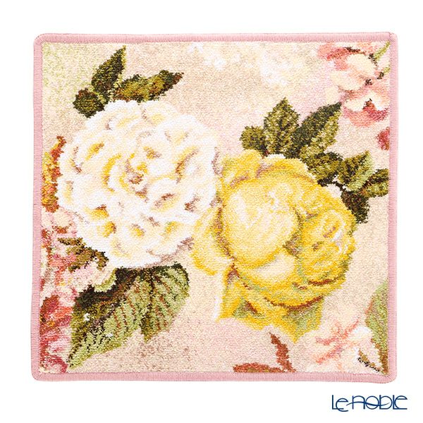 フェイラー ハンドタオル（ハンカチ） シークレットガーデン オールドローズ 30×30cm