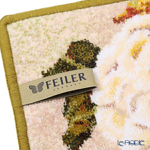 フェイラー ハンドタオル（ハンカチ） シークレットガーデン オリーブ 30×30cm