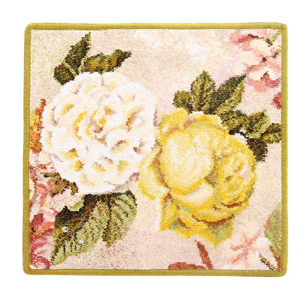 フェイラー ハンドタオル（ハンカチ） シークレットガーデン オリーブ 30×30cm