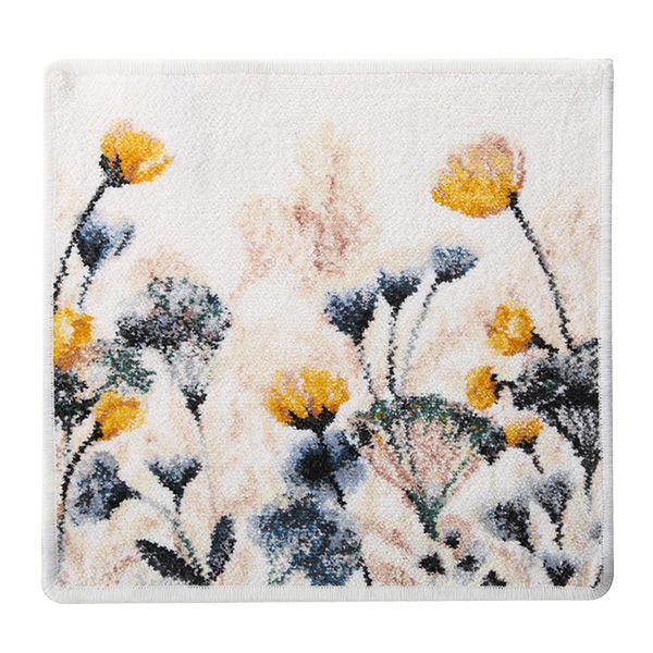 フェイラー ハンドタオル（ハンカチ） ワイルドフラワー オフホワイト 30×30cm