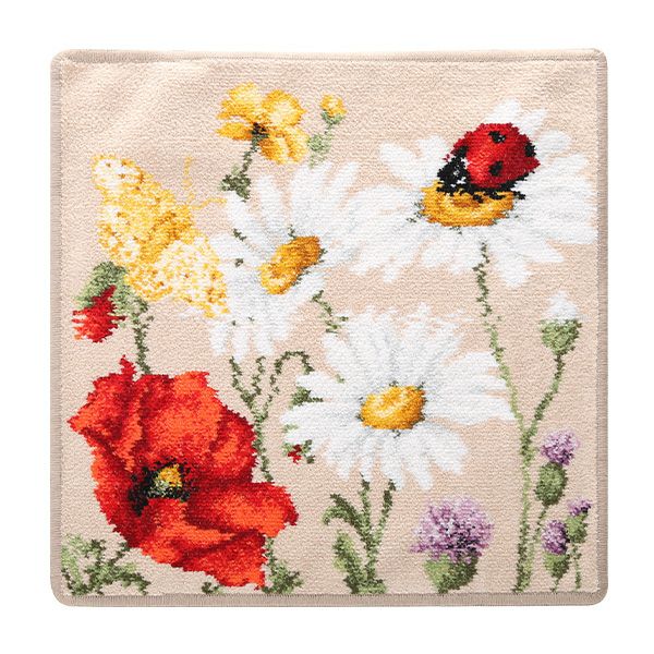 フェイラー ハンドタオル（ハンカチ） デイジーフィールド サファリ 30×30cm