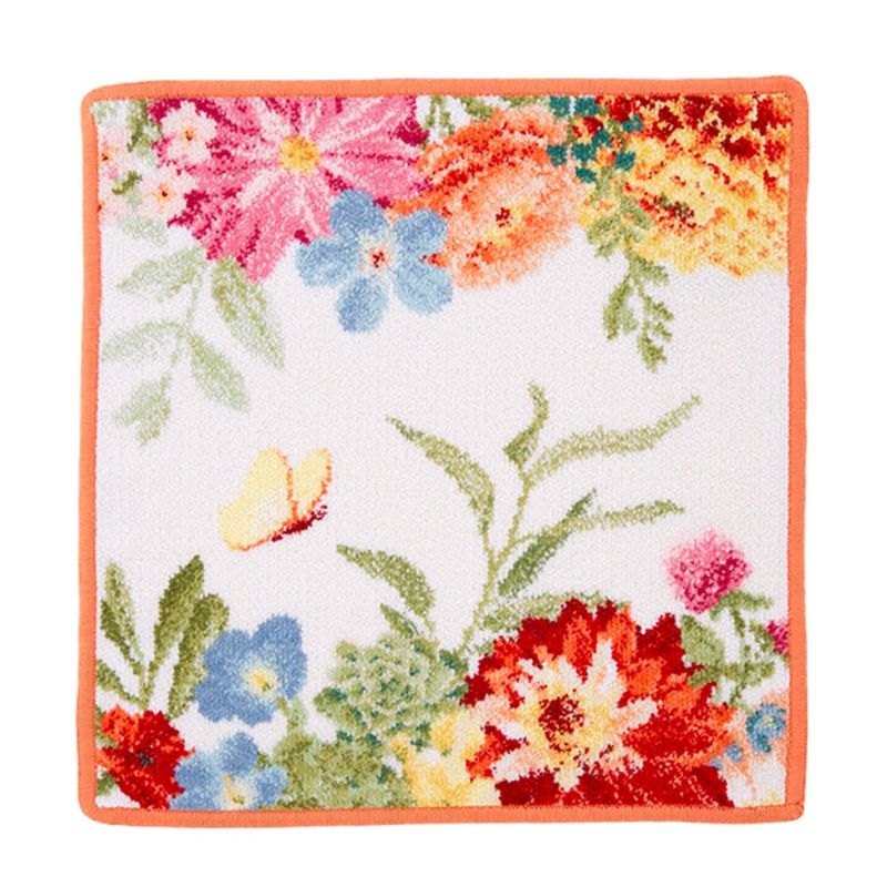 フェイラー ハンドタオル（ハンカチ） サマーデイ サーモンピンク 30×30cm