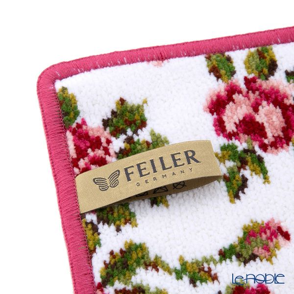 フェイラー ハンドタオル ミリアム ホワイト チェリー 30×30cm 【NEW】