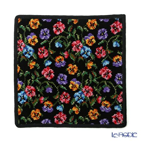 フェイラー ハンドタオル ファティマ プティ ブラック 25×25cm