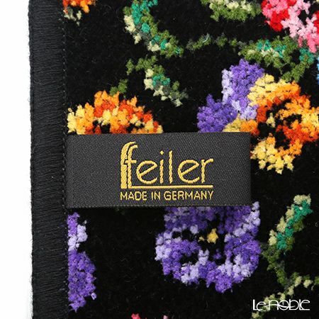 フェイラー ハンドタオル ファティマ プティ ブラック 25×25cm