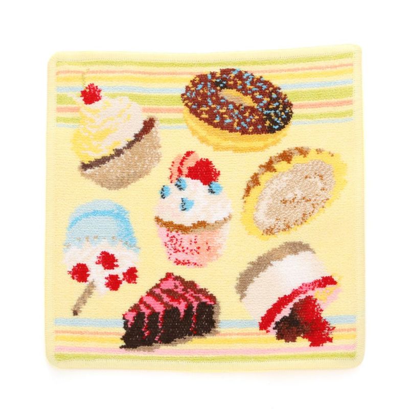 フェイラー ハンドタオル カップケーキ レモン 25×25cm