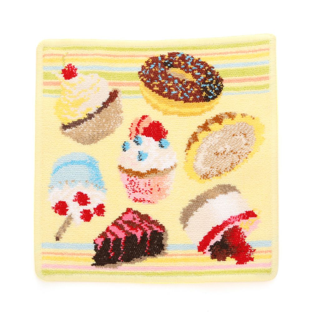 フェイラー ハンドタオル カップケーキ レモン 25×25cm