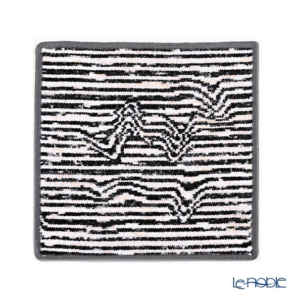 フェイラー ハンドタオル ビート グレイ 25×25cm