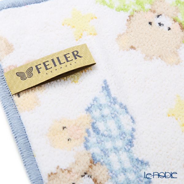 フェイラー ハンドタオル ベン＆ファイン ライトブルー 25×25cm