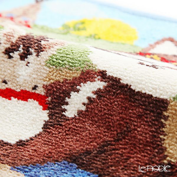 フェイラー ハンドタオル ベア＆フレンズ インディアンベア ブルー 25×25cm