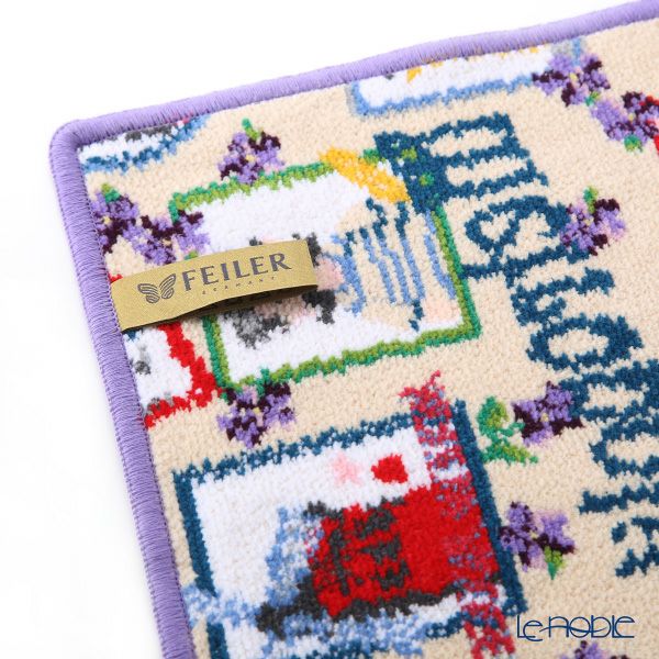 フェイラー ハンドタオル ツールドパリス バイオレット 25×25cm