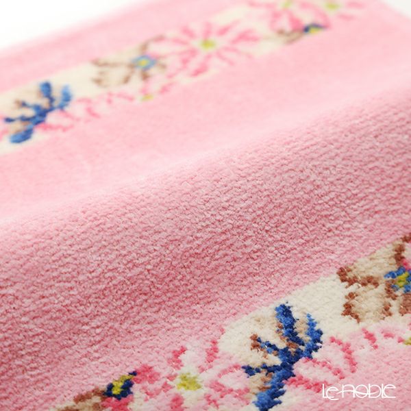 フェイラー ハンドタオル（ハンカチ） コスモスベージュ 25×25cm キャンディピンク