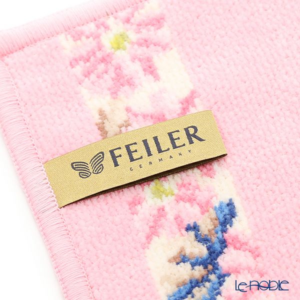フェイラー ハンドタオル（ハンカチ） コスモスベージュ 25×25cm キャンディピンク
