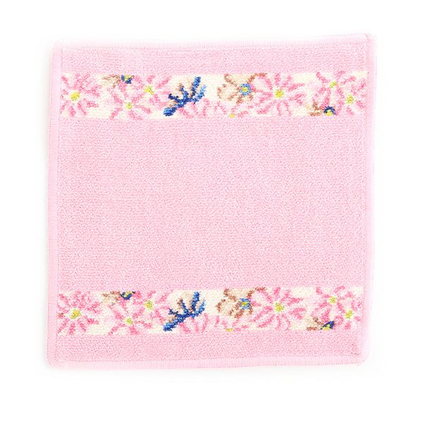 フェイラー ハンドタオル（ハンカチ） コスモスベージュ 25×25cm キャンディピンク