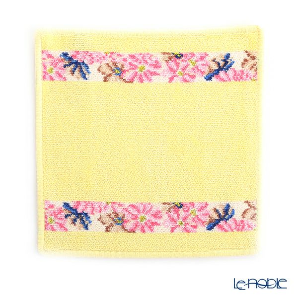 フェイラー ハンドタオル（ハンカチ） コスモスベージュ 25×25cm レモン