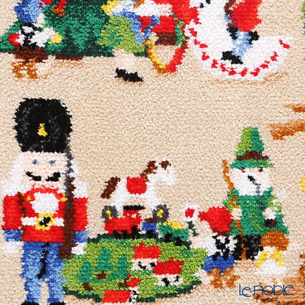 フェイラー ハンドタオル（ハンカチ） くるみ割り人形 レッド 25×25cm