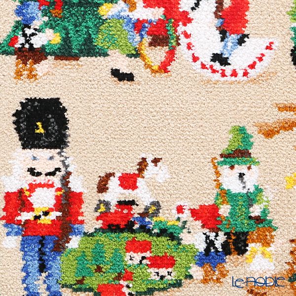 フェイラー ハンドタオル（ハンカチ） くるみ割り人形 グリーン 25×25cm