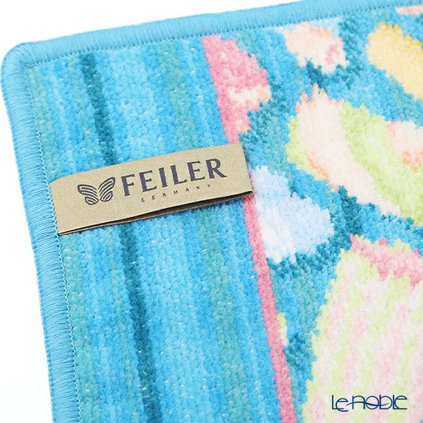 フェイラー ハンドタオル（ハンカチ） マシュマロ ブルー 25×25cm