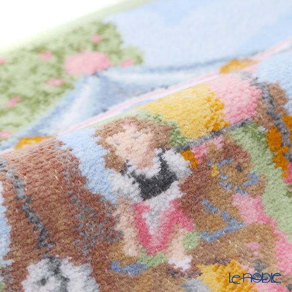 フェイラー ハンドタオル（ハンカチ） FUNFAIR 遊園地／メリーゴーランド ピスタチオ 25×25cm