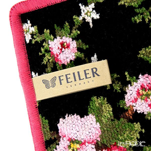 フェイラー ハンドタオル（ハンカチ） アメリーブラック チェリー 25×25cm