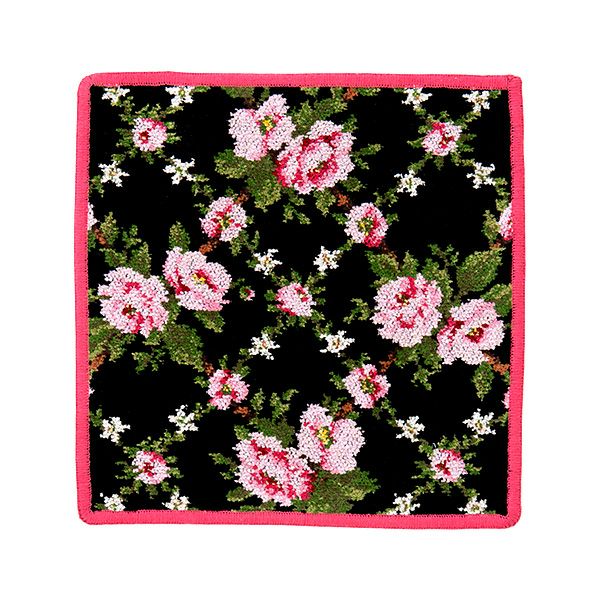 フェイラー ハンドタオル（ハンカチ） アメリーブラック チェリー 25×25cm