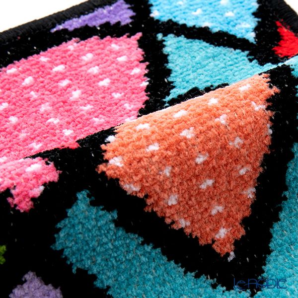 フェイラー ハンドタオル（ハンカチ） ハートビート ブラック 25×25cm