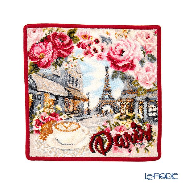 フェイラー ハンドタオル（ハンカチ） パリ ボルドー 25×25cm