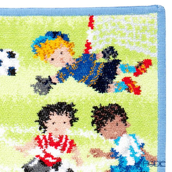 フェイラー ハンドタオル（ハンカチ） サッカー ブルー 25×25cm