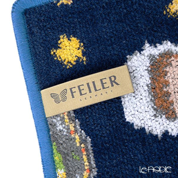 フェイラー ハンドタオル（ハンカチ） 宇宙 ネイビー 25×25cm