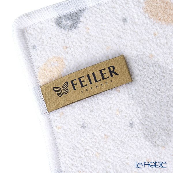 フェイラー ハンドタオル（ハンカチ） ラブリースカイ ホワイト 25×25cm