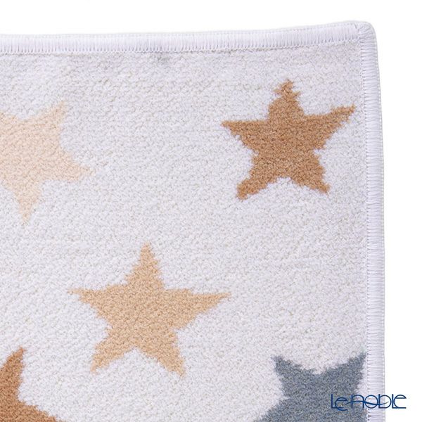 フェイラー ハンドタオル（ハンカチ） スター＆ストライプ ホワイト 25×25cm