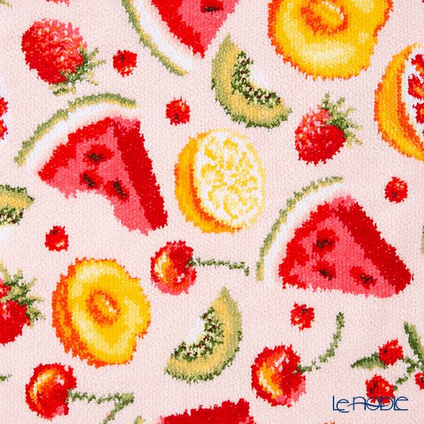 フェイラー ハンドタオル（ハンカチ） フルーツポプリ ピンク 25×25cm