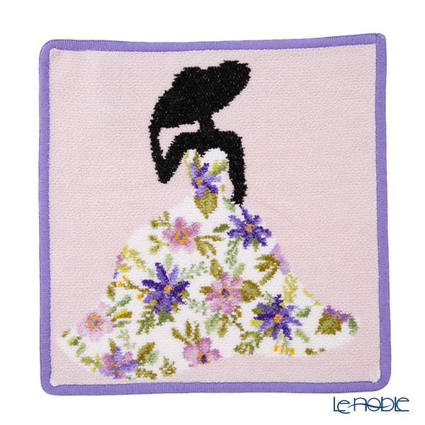 フェイラー ハンドタオル（ハンカチ） ミスフラワー ライラック 25×25cm