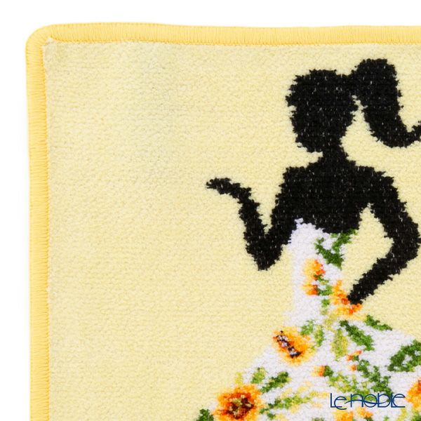 フェイラー ハンドタオル（ハンカチ） ミスフラワー イエロー 25×25cm
