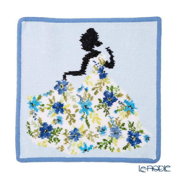 フェイラー ハンドタオル（ハンカチ） ミスフラワー ブルー 25×25cm