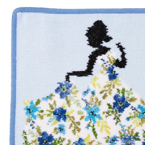 フェイラー ハンドタオル（ハンカチ） ミスフラワー ブルー 25×25cm