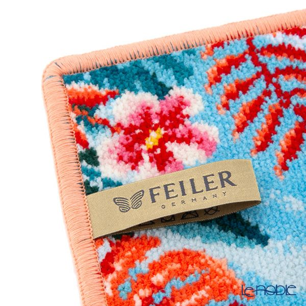 フェイラー ハンドタオル（ハンカチ） トロピカル アプリコット 25×25cm