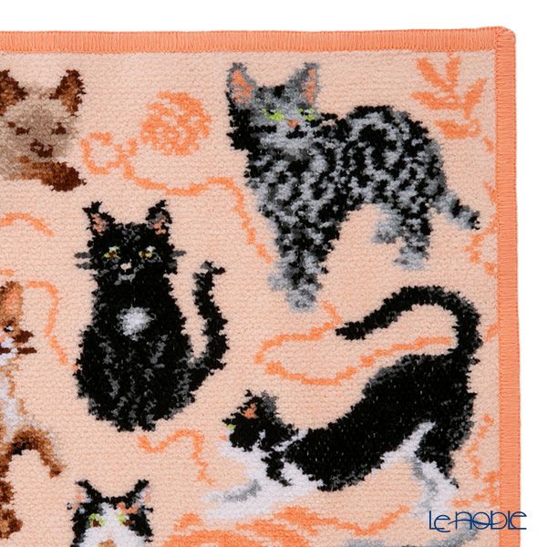 フェイラー ハンドタオル フラッフィーフレンズ アプリコット 25×25cm