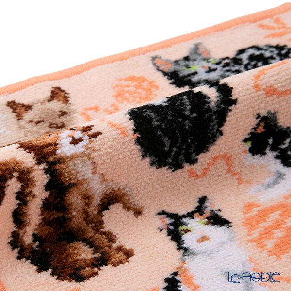 フェイラー ハンドタオル フラッフィーフレンズ アプリコット 25×25cm