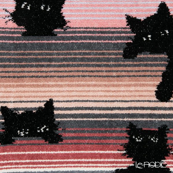 フェイラー ハンドタオル（ハンカチ） ブラックキティー オールドローズ 25×25cm