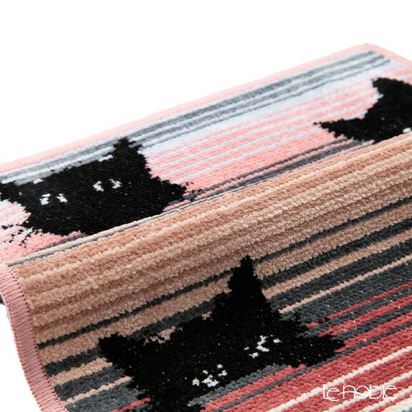 フェイラー ハンドタオル（ハンカチ） ブラックキティー オールドローズ 25×25cm