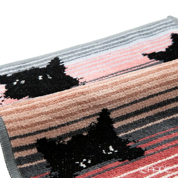 フェイラー ハンドタオル（ハンカチ） ブラックキティー グレイ 25×25cm