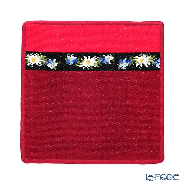 フェイラー ハンドタオル リーズル レッド 25×25cm