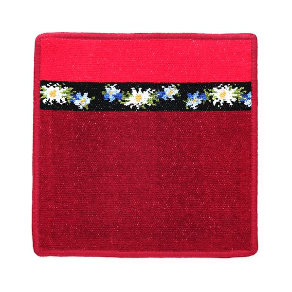 フェイラー ハンドタオル リーズル レッド 25×25cm