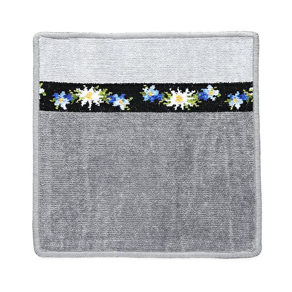 フェイラー ハンドタオル リーズル グレイ 25×25cm