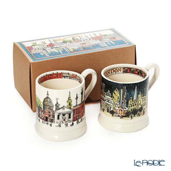 エマ・ブリッジウォーター BEST OF BRITISH ロンドン マグカップ 340ml ペア【ギフトボックス付】
