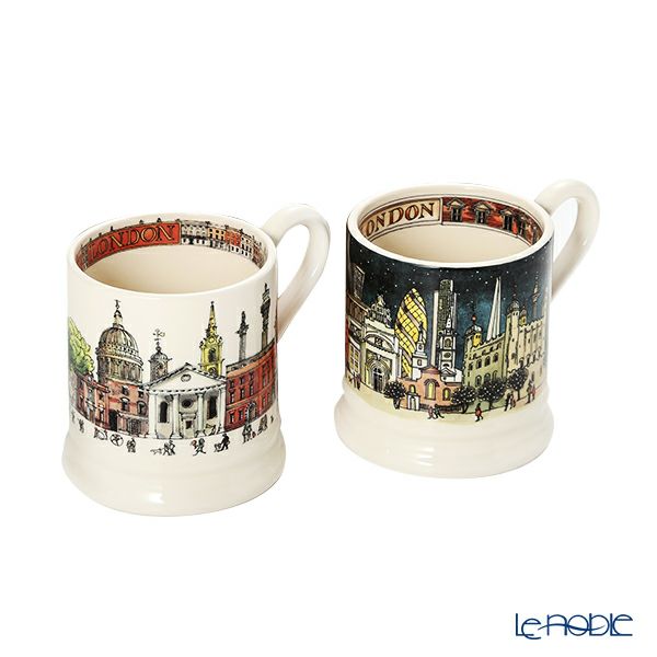 エマ・ブリッジウォーター BEST OF BRITISH ロンドン マグカップ 340ml ペア【ギフトボックス付】