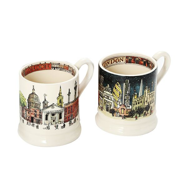 エマ・ブリッジウォーター BEST OF BRITISH ロンドン マグカップ 340ml ペア【ギフトボックス付】