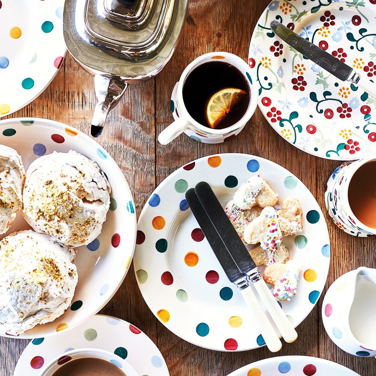 エマ・ブリッジウォーター ポルカドット シリアルボウル 16.5cm